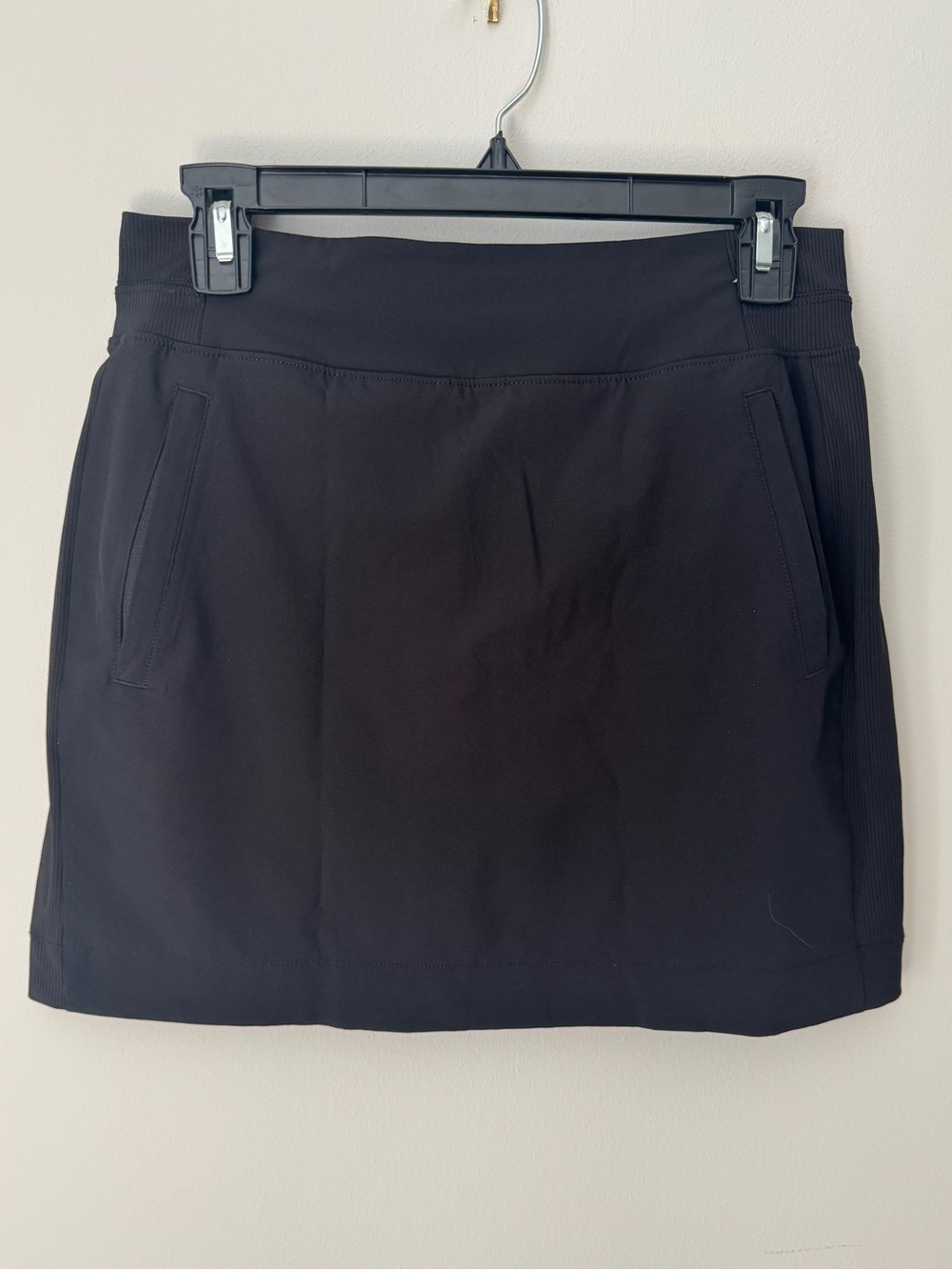 Women's Black Active Skort